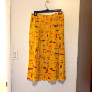 Yellow skirt (Petite small)